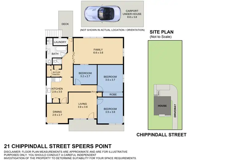 Floorplan of Homely house listing, 21 Chippindall Street, Speers Point NSW 2284
