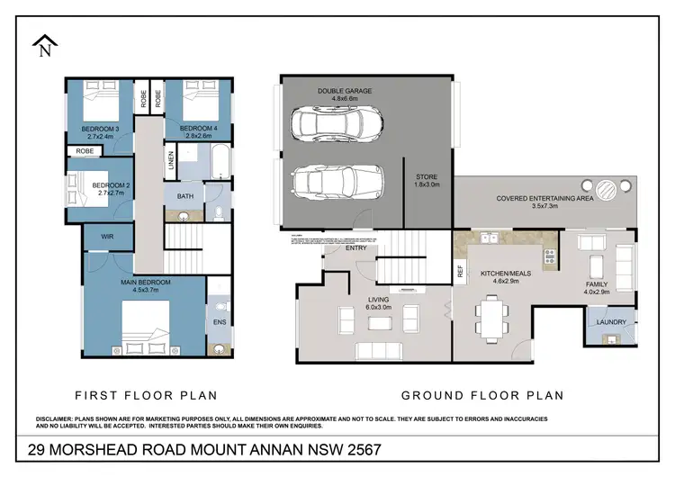 Floorplan of Homely house listing, 29 Morshead Road, Mount Annan NSW 2567