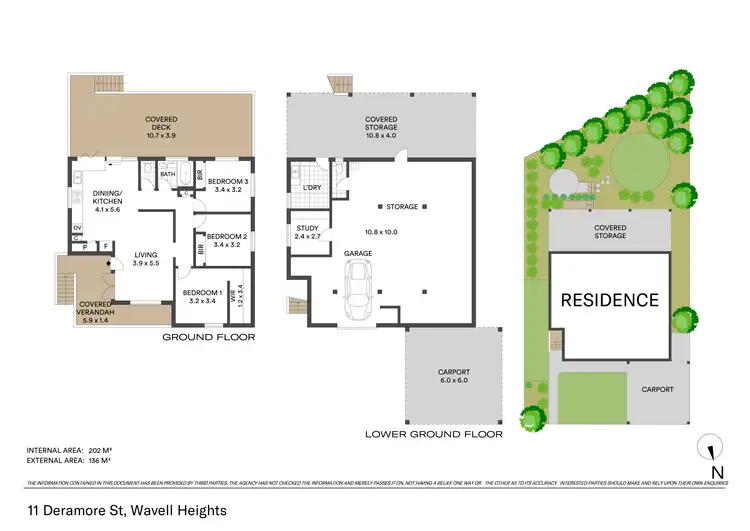 Floorplan of Homely house listing, 11 Deramore Street, Wavell Heights QLD 4012
