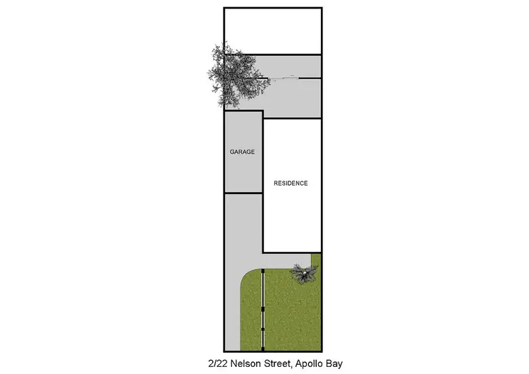 Floorplan of Homely house listing, 2/22 Nelson Street, Apollo Bay VIC 3233