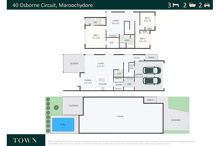 Floorplan of Homely house listing, 40 Osborne Circuit, Maroochydore QLD 4558
