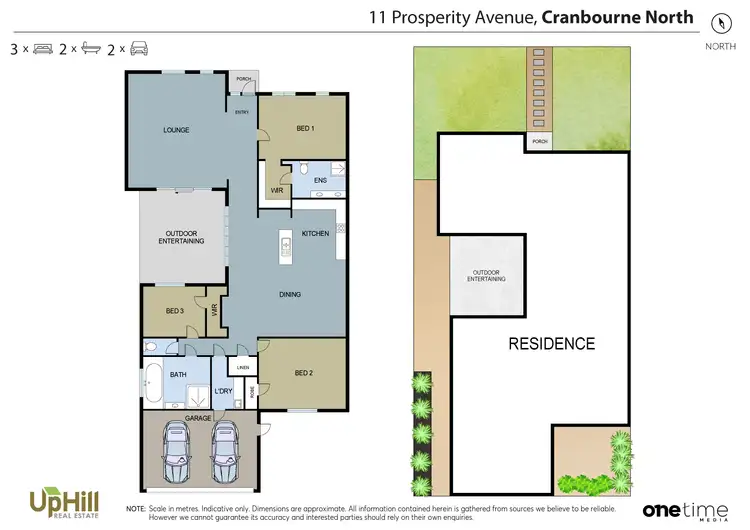 Floorplan of Homely house listing, 11 Prosperity Avenue, Cranbourne North VIC 3977