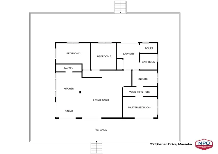 Floorplan of Homely rural property listing, 32 Shaban Drive, Mareeba QLD 4880