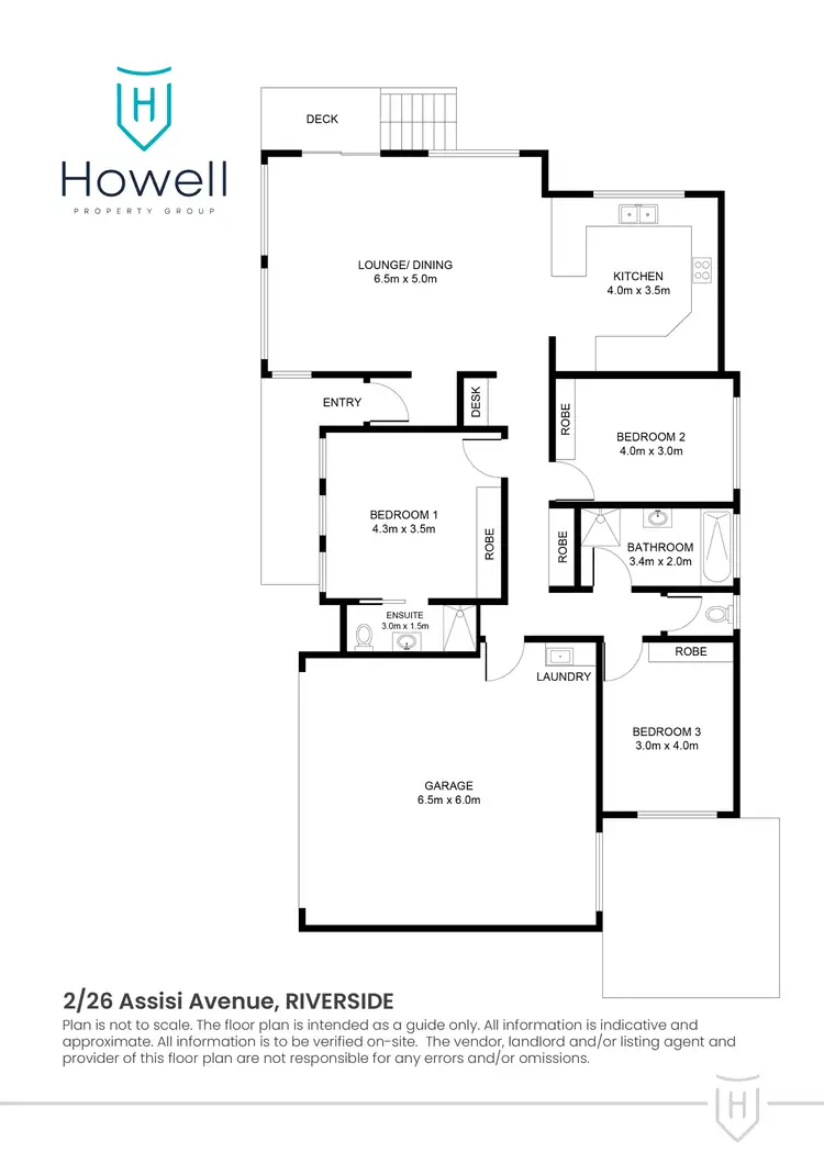 Floorplan of Homely house listing, 2/26 Assisi Avenue, Riverside TAS 7250