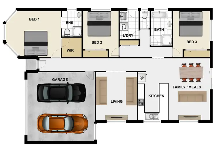 Floorplan of Homely house listing, 26 Beccaria Place, Doolandella QLD 4077