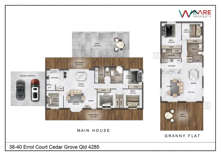 Floorplan of Homely house listing, 38 Errol Court, Cedar Grove QLD 4285