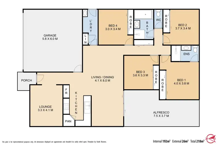 Floorplan of Homely house listing, 12 Felix Street, Cranley QLD 4350