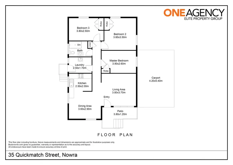Floorplan of Homely house listing, 35 Quickmatch Street, Nowra NSW 2541