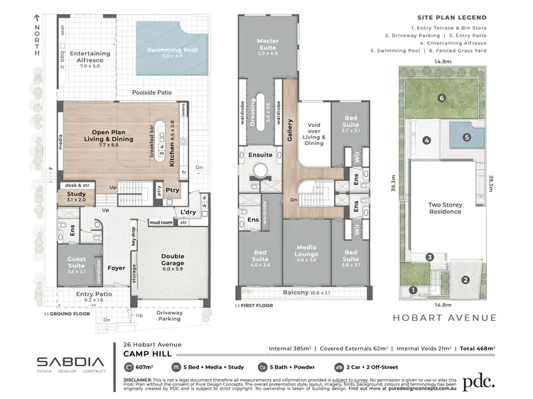 Floorplan of Homely house listing, 26 Hobart Avenue, Camp Hill QLD 4152