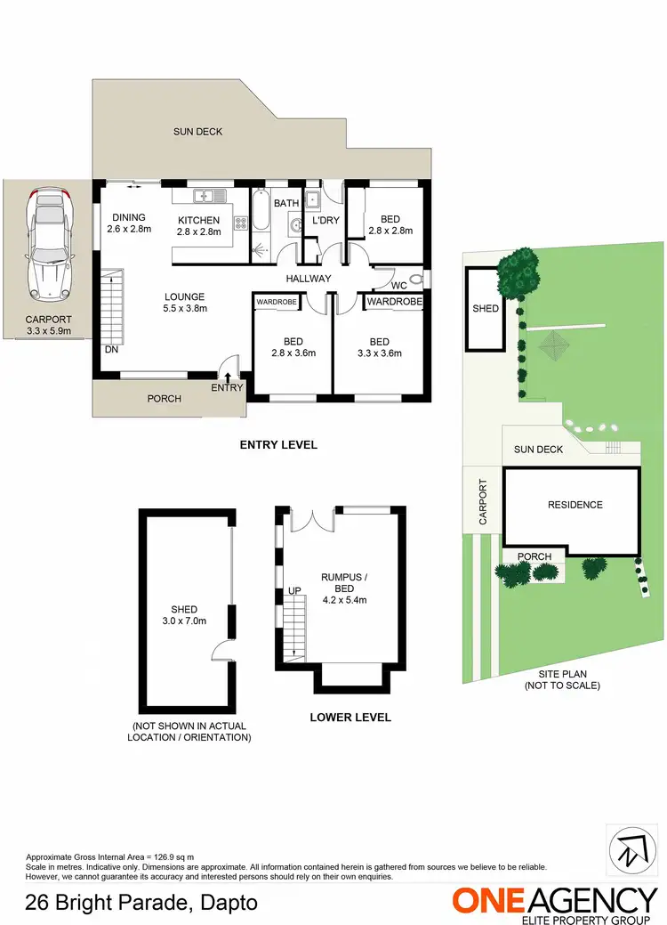 Floorplan of Homely house listing, 26 Bright Parade, Dapto NSW 2530