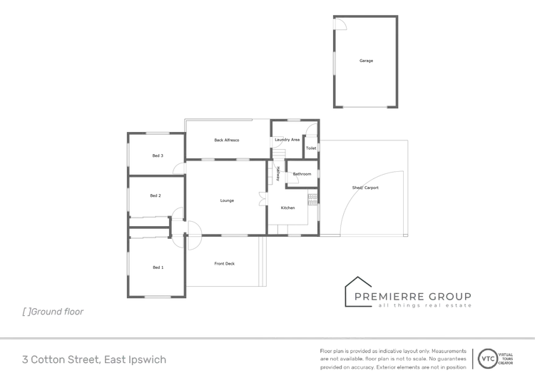 Floorplan of Homely house listing, 3 Cotton Street, East Ipswich QLD 4305