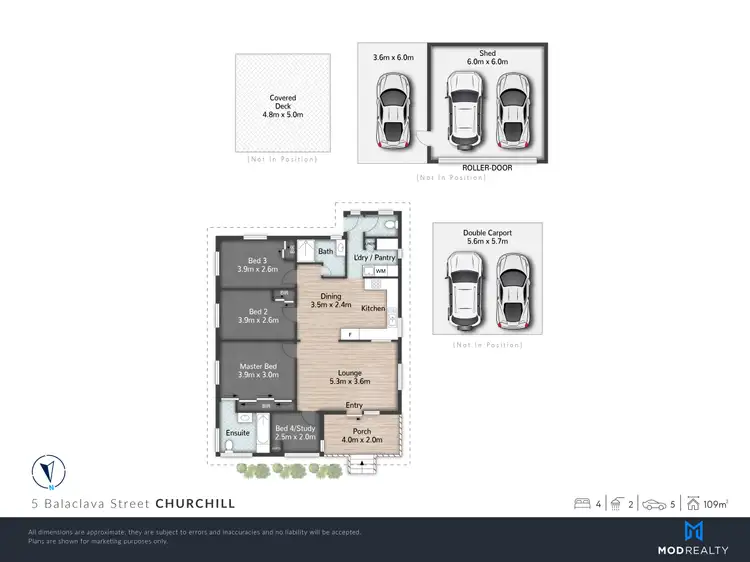 Floorplan of Homely house listing, 5 Balaclava Street, Churchill QLD 4305