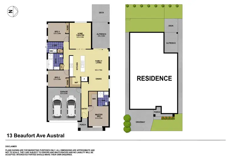 Floorplan of Homely house listing, 13 Beaufort Avenue, Austral NSW 2179