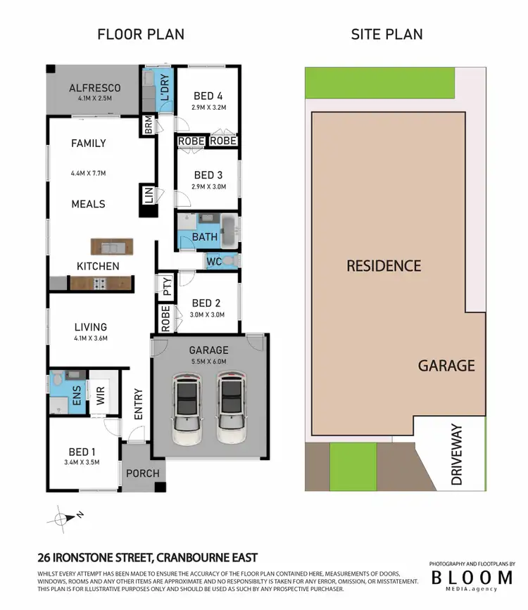 Floorplan of Homely house listing, 26 Ironstone Street, Cranbourne East VIC 3977