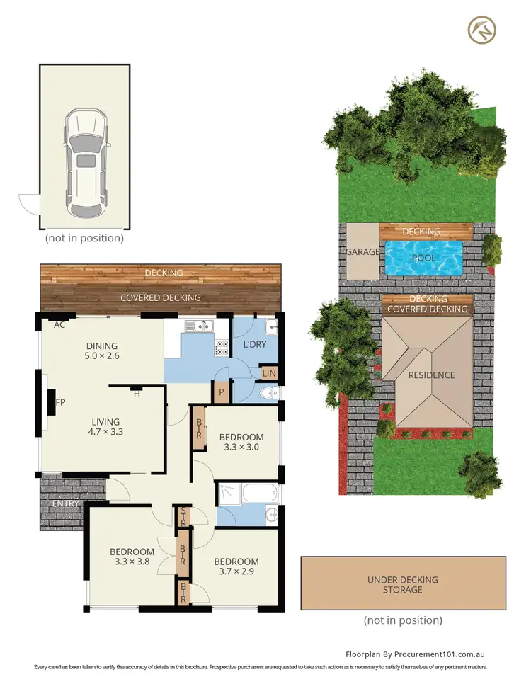Floorplan of Homely house listing, 179 Outlook Drive, Dandenong North VIC 3175