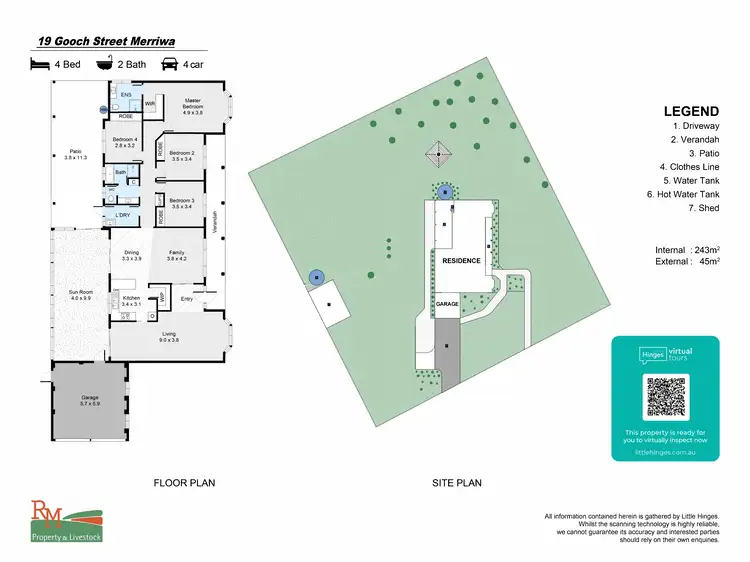 Floorplan of Homely house listing, 19 GOOCH STREET, Merriwa NSW 2329