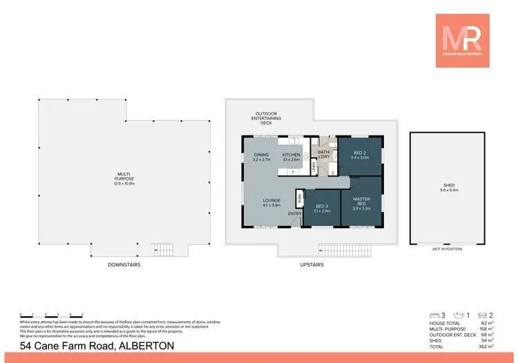 Floorplan of Homely house listing, 54 Cane Farm Road, Alberton QLD 4207