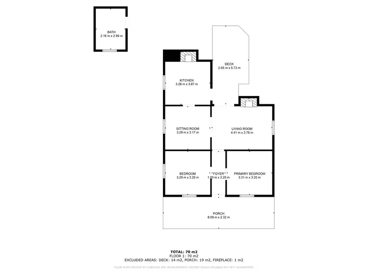 Floorplan of Homely house listing, 68 Belmore Street, Gulgong NSW 2852