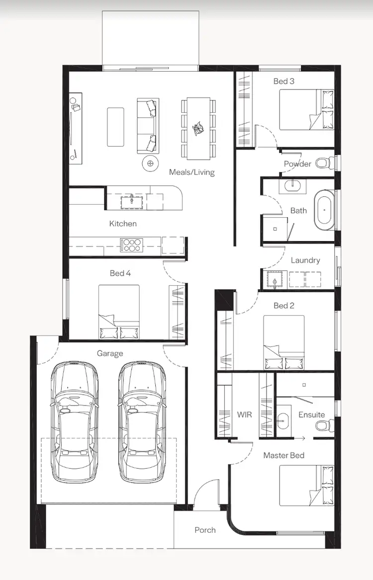 Floorplan of Homely house listing, Lot 548 Spinebill Street, Sunbury VIC 3429