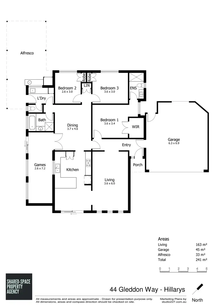 Floorplan of Homely house listing, 44 Gleddon Way, Hillarys WA 6025