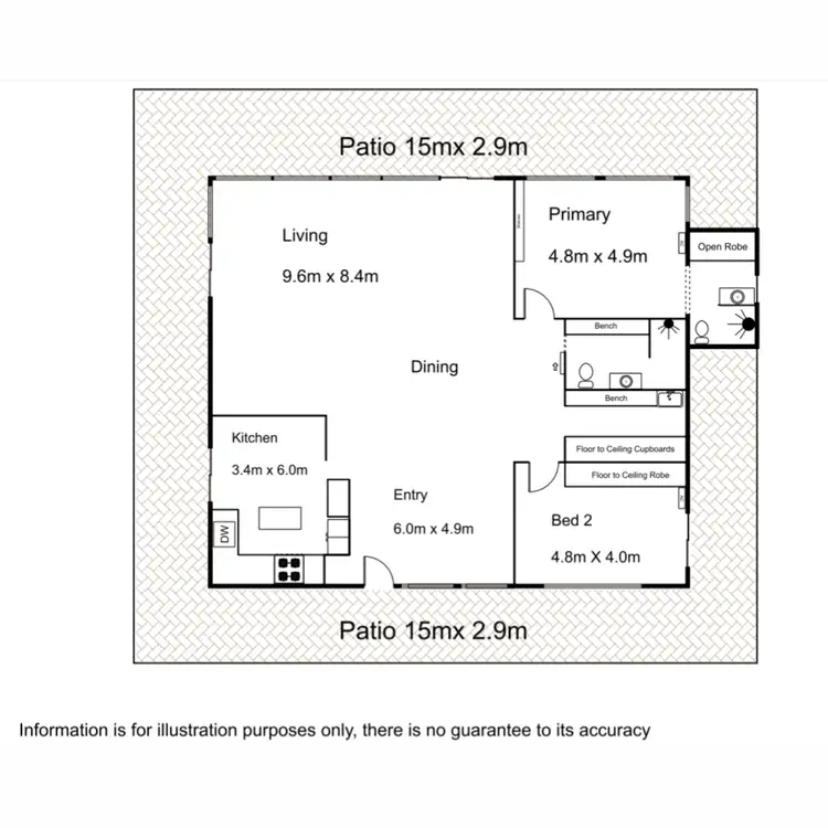 Floorplan of Homely rural property listing, 27 Boundary Road, Mungar QLD 4650