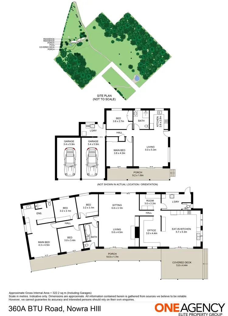 Floorplan of Homely rural property listing, 360a BTU Road, Nowra Hill NSW 2540