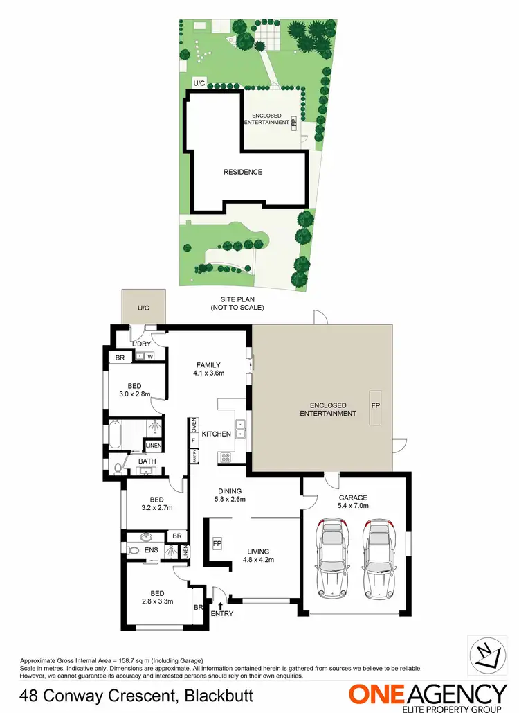 Floorplan of Homely house listing, 48 Conway Crescent, Blackbutt NSW 2529