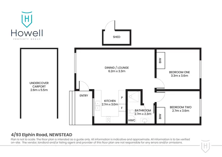 Floorplan of Homely unit listing, 4/93 Elphin Road, Newstead TAS 7250