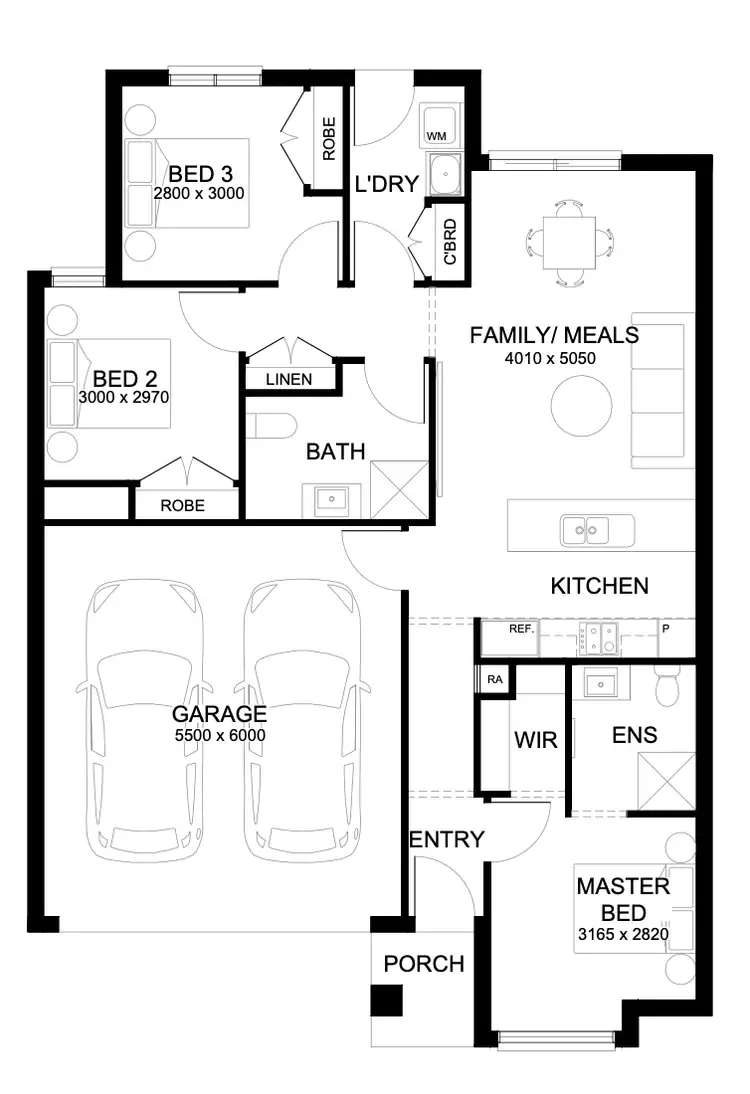 Floorplan of Homely house listing, 719 Furze Road, Officer VIC 3809
