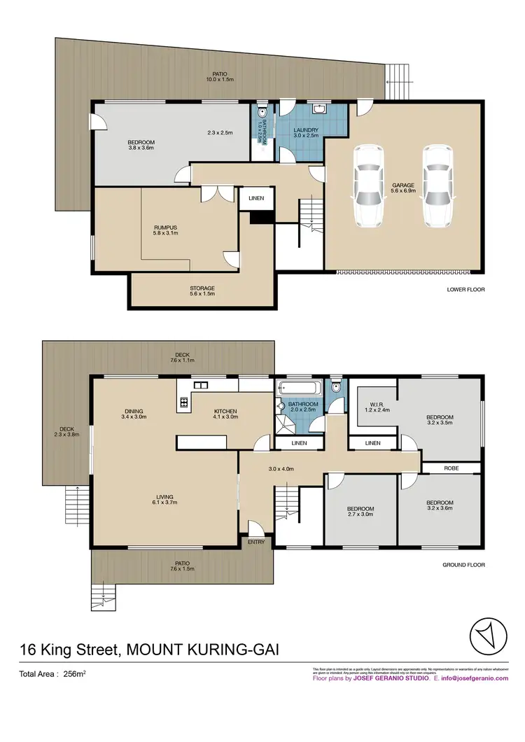 Floorplan of Homely house listing, 16 KING STREET, Mount Kuring-Gai NSW 2080