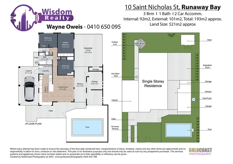 Floorplan of Homely house listing, 10 Saint Nicholas Street, Runaway Bay QLD 4216