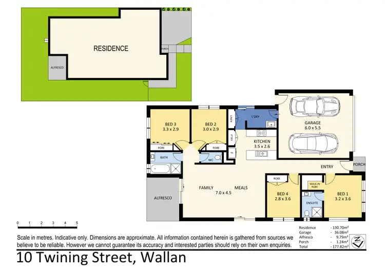 Floorplan of Homely house listing, 10 Twining Street, Wallan VIC 3756