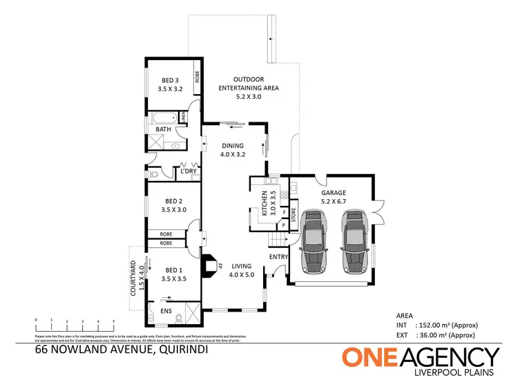 Floorplan of Homely house listing, 66 Nowland Avenue, Quirindi NSW 2343