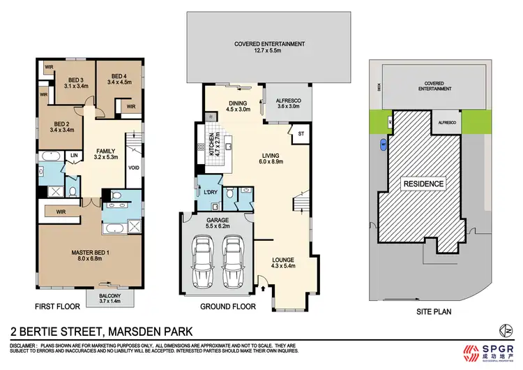 Floorplan of Homely house listing, 2 Bertie Street, Marsden Park NSW 2765