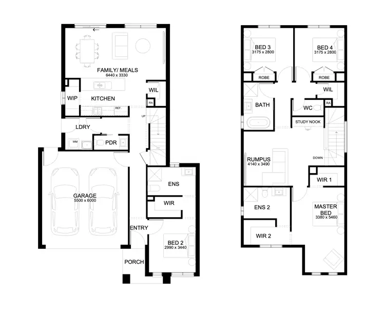 Floorplan of Homely house listing, 146 Aurora Drive, Cranbourne West VIC 3977