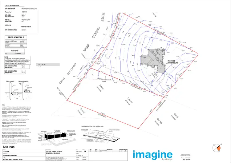 Floorplan of Homely land listing, 5 Jesse Daniels Drive, Benobble QLD 4275
