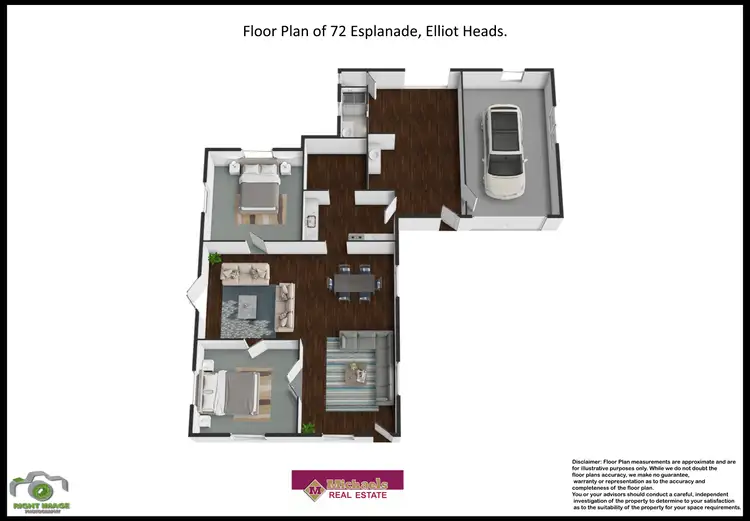 Floorplan of Homely house listing, 72 Esplanade, Elliott Heads QLD 4670