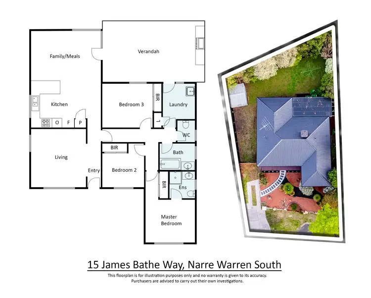 Floorplan of Homely house listing, 15 James Bathe Way, Narre Warren South VIC 3805