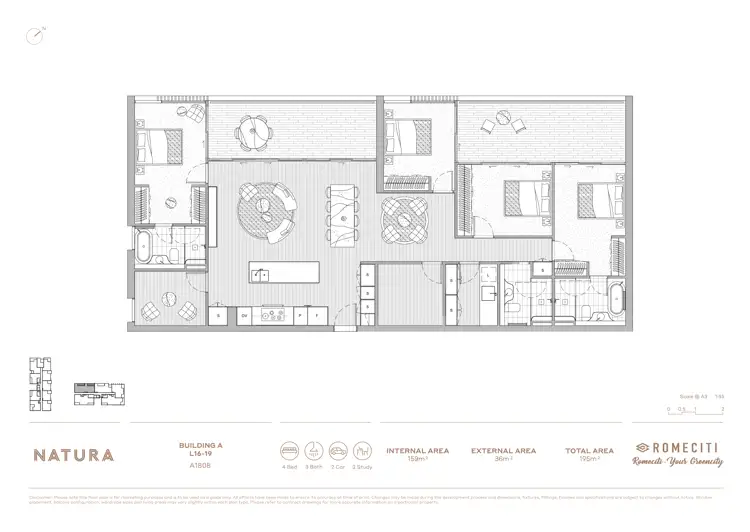 Floorplan of Homely apartment listing, A1608/82 Waterloo Road, Macquarie Park NSW 2113