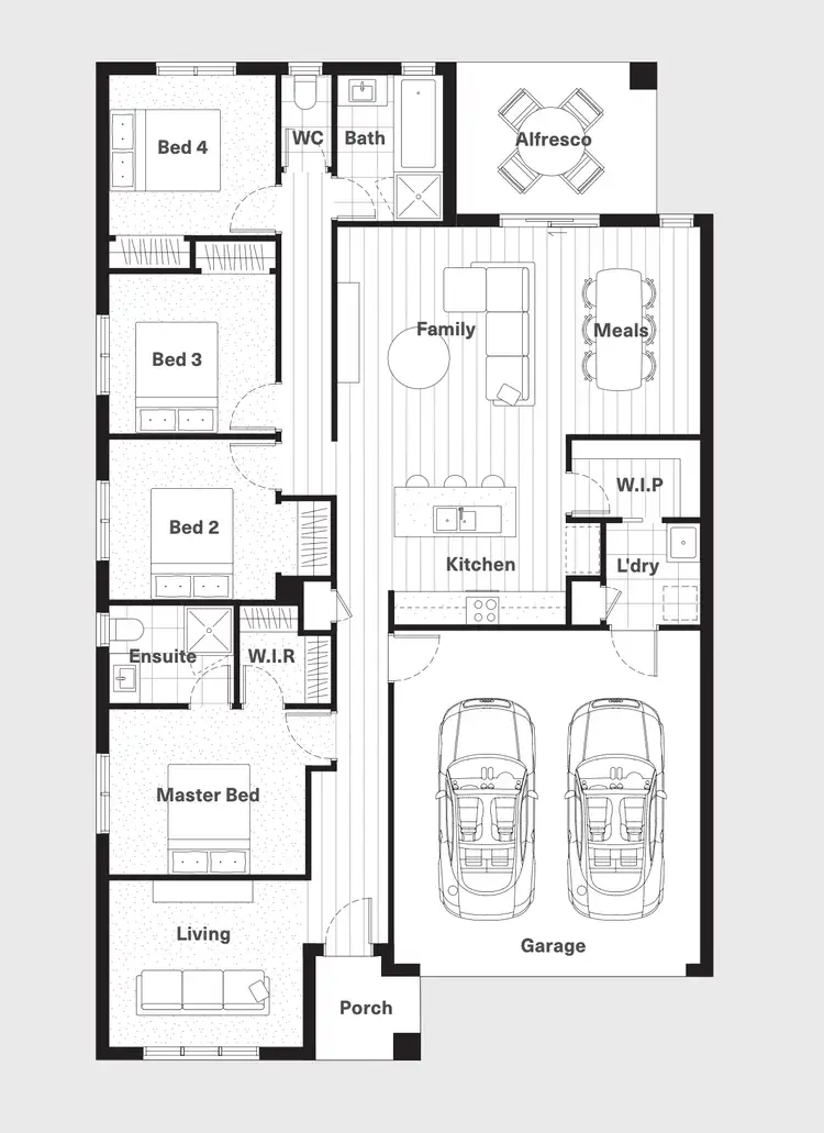 Floorplan of Homely house listing, Lot 641 Hyla Way, Officer VIC 3809