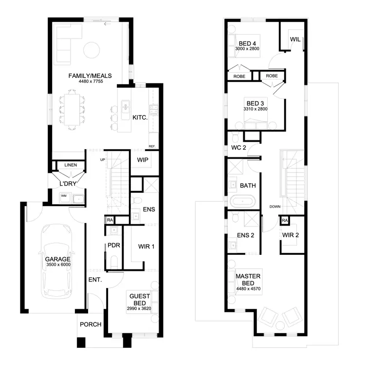 Floorplan of Homely house listing, 2803 Jarrahwood Circuit, Clyde VIC 3978