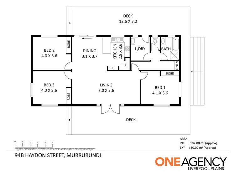 Floorplan of Homely house listing, 94B Haydon Street, Murrurundi NSW 2338