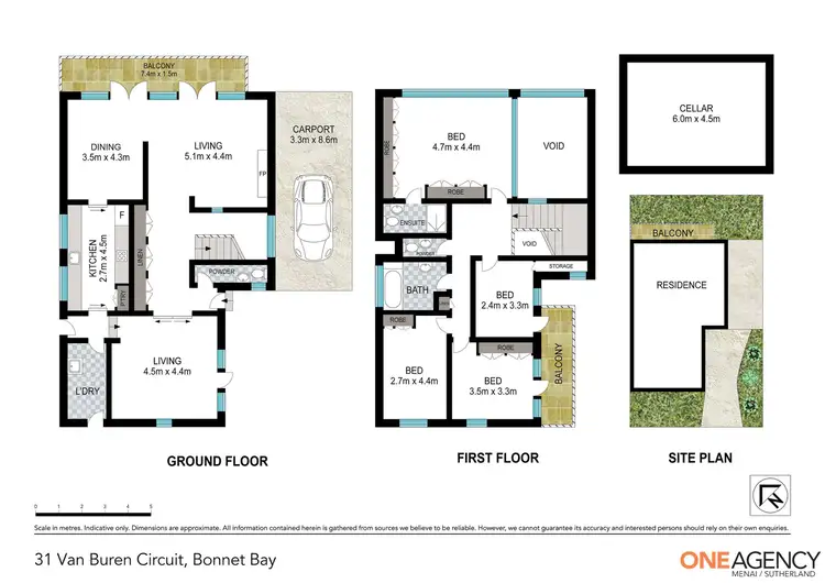 Floorplan of Homely house listing, 31 Van Buren Circuit, Bonnet Bay NSW 2226