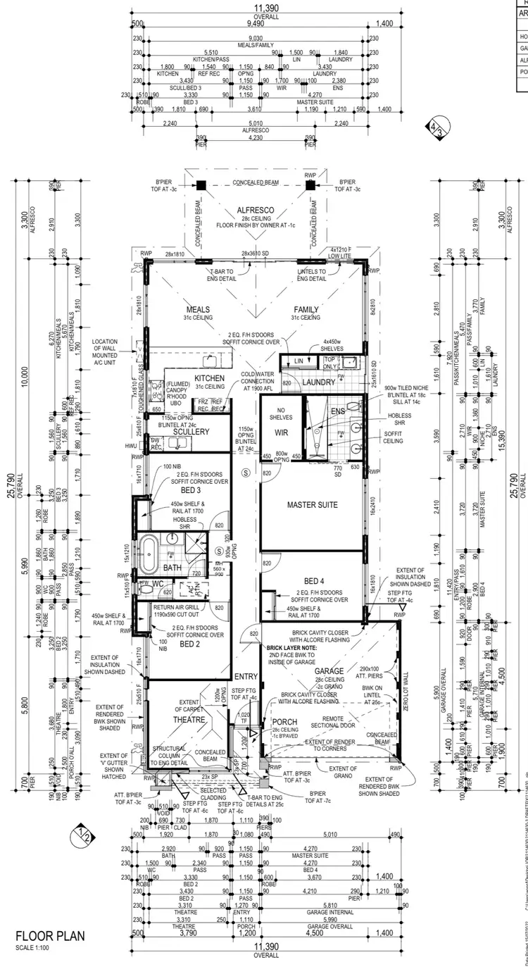 Floorplan of Homely house listing, 77 Routeburn Street, Wanneroo WA 6065