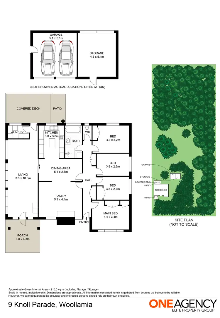 Floorplan of Homely rural property listing, 9 Knoll Parade, Woollamia NSW 2540