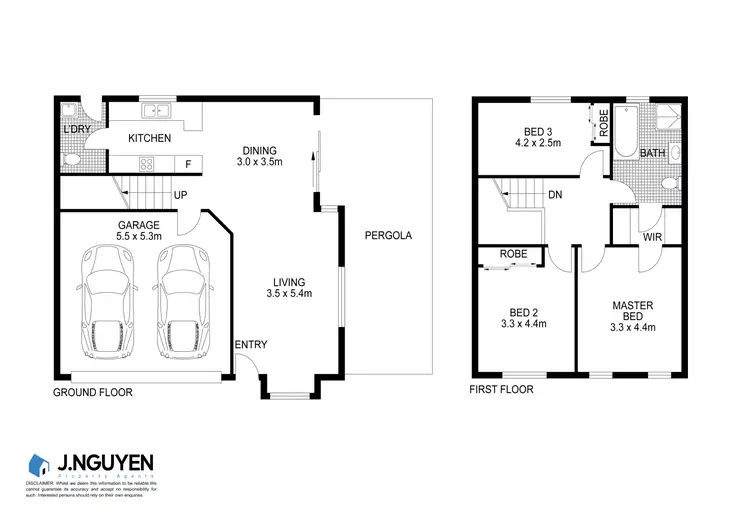 Floorplan of Homely townhouse listing, 5/202 Ware Street, Fairfield NSW 2165
