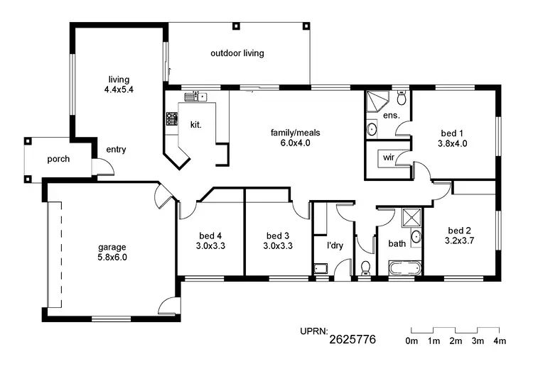Floorplan of Homely house listing, Address available on request