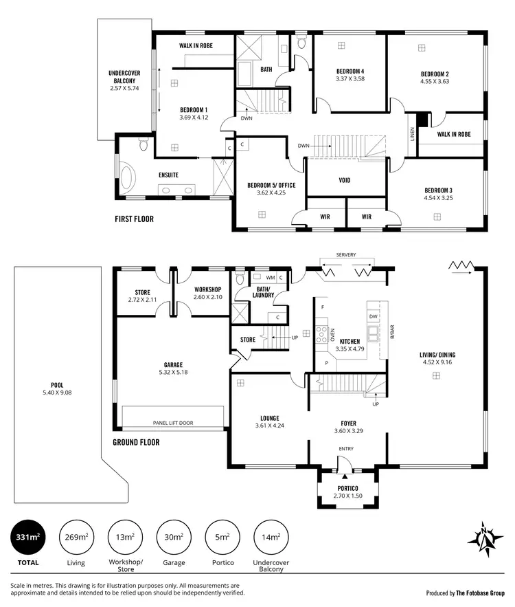 Floorplan of Homely house listing, 1 Milton Avenue, Beaumont SA 5066