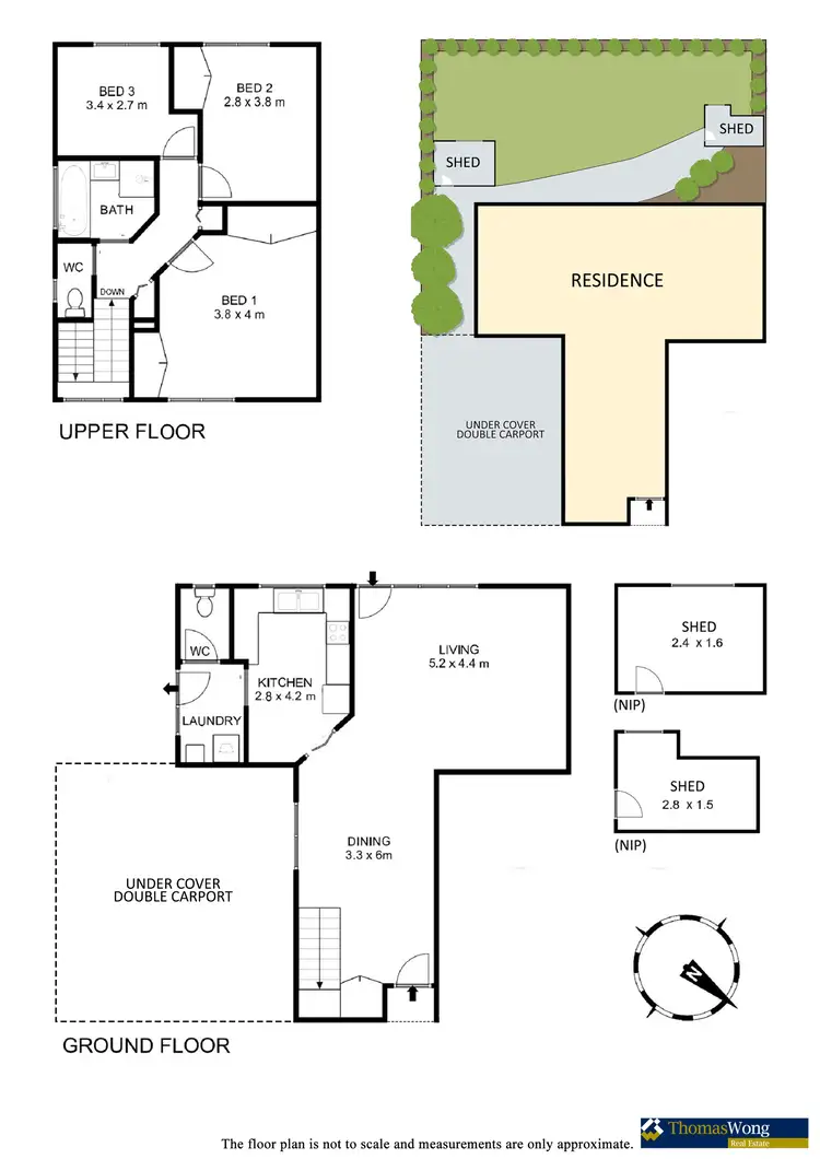 Floorplan of Homely townhouse listing, 6/16 Brenbeal Street, Balwyn VIC 3103