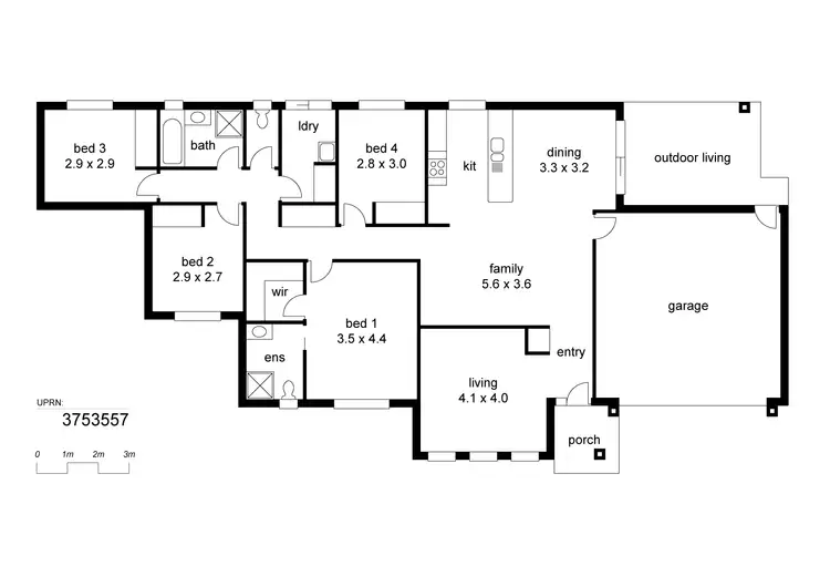 Floorplan of Homely house listing, Address available on request